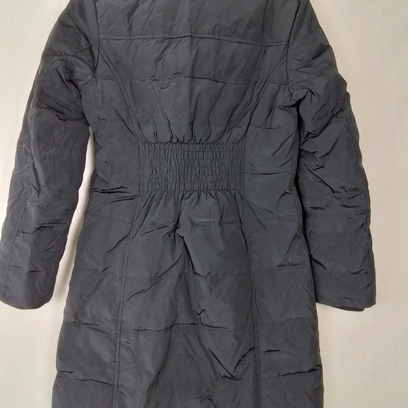 Michael MIchael Kors Mid Length Down Feather‎ Coat Size Small in Black - Picture 7 of 14